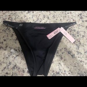 NWT black bikini bottoms